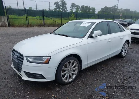 2013 Audi A4 2.0T Premium из США, поврежденный, VIN WAUFFAFL8DN029705